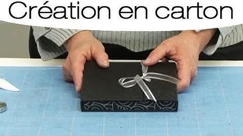 Créer une pochette à CD en carton : mode d