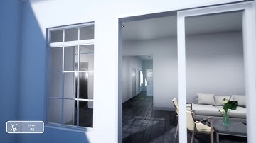 Interactive Virtual Tour ArchViz - Unreal Engine 4