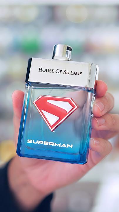 The  Superman Fragrance from the House of Sillage #supermanfragrance #fragrance