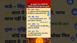 Bad times will begin in the lives of these zodiac signs from October 28#astrology