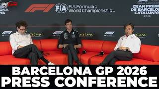F1 Team Principals Press Conference | Barcelona Grand Prix 2026