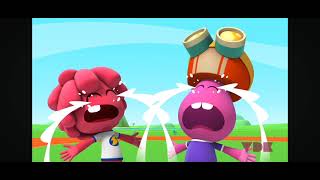 Bello And Goomo Crying And Hugging Each Other