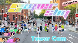 [KPOP IN PUBLIC - Cheerleader Tower Cam] NewJeans (뉴진스) - 'Super Shy' | Dance Cover by HUSH BOSTON