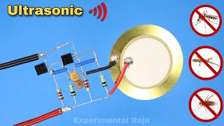 How To Make an Ultrasonic Mosquito and Insect Repellent Circuit | Mosquito killer Circuit.