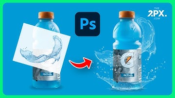 How to remove background from water splash in photoshop | Hindi Urdu | The2px