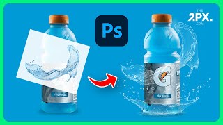 How to remove background from water splash in photoshop | Hindi Urdu | The2px