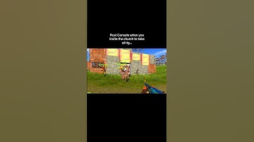 Rust Console when you invite the church to take oil rig…#shorts #rust #rustconsole