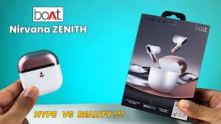 Boat Nirvana Zenith New Premium Earbuds Form Boat With Dolby Audio ⚡ Is It Worth It For 4000 ? ⚡