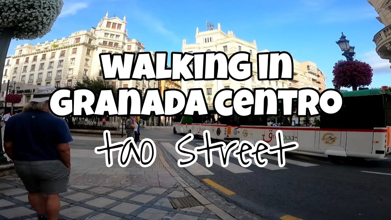walking in GRANADA! caminando por el centro de GRANADA recogidas, VERANO