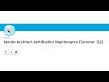Heroku Architect Certification Maintenance (Summer &#39;22)