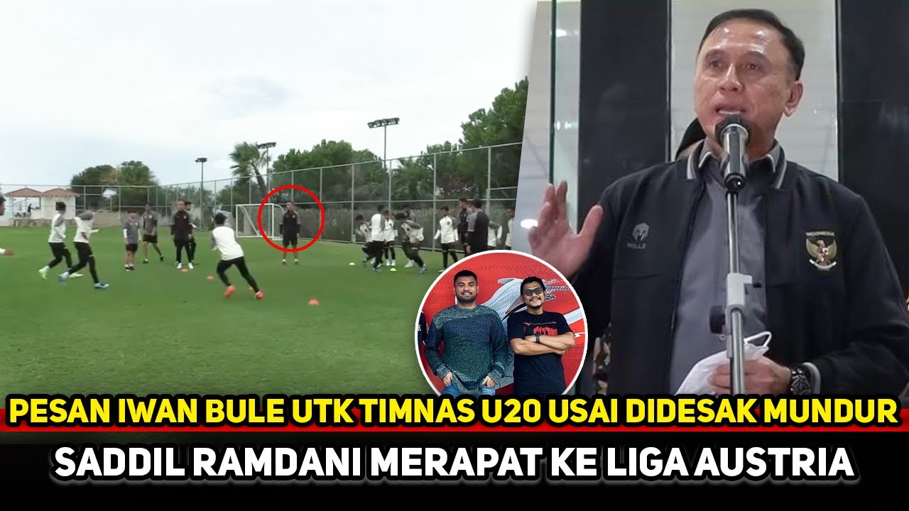 BIKIN TERHARU! Iwan Bule akui semua demi jaga nama bangsa~Saddil ...