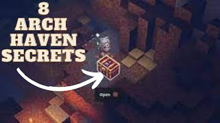 8 secrets in arch haven minecraft dungeons