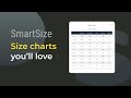 Smartsize  simple and stunning size charts