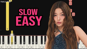 KATSEYE - Touch | SLOW EASY Piano Tutorial by Pianella Piano