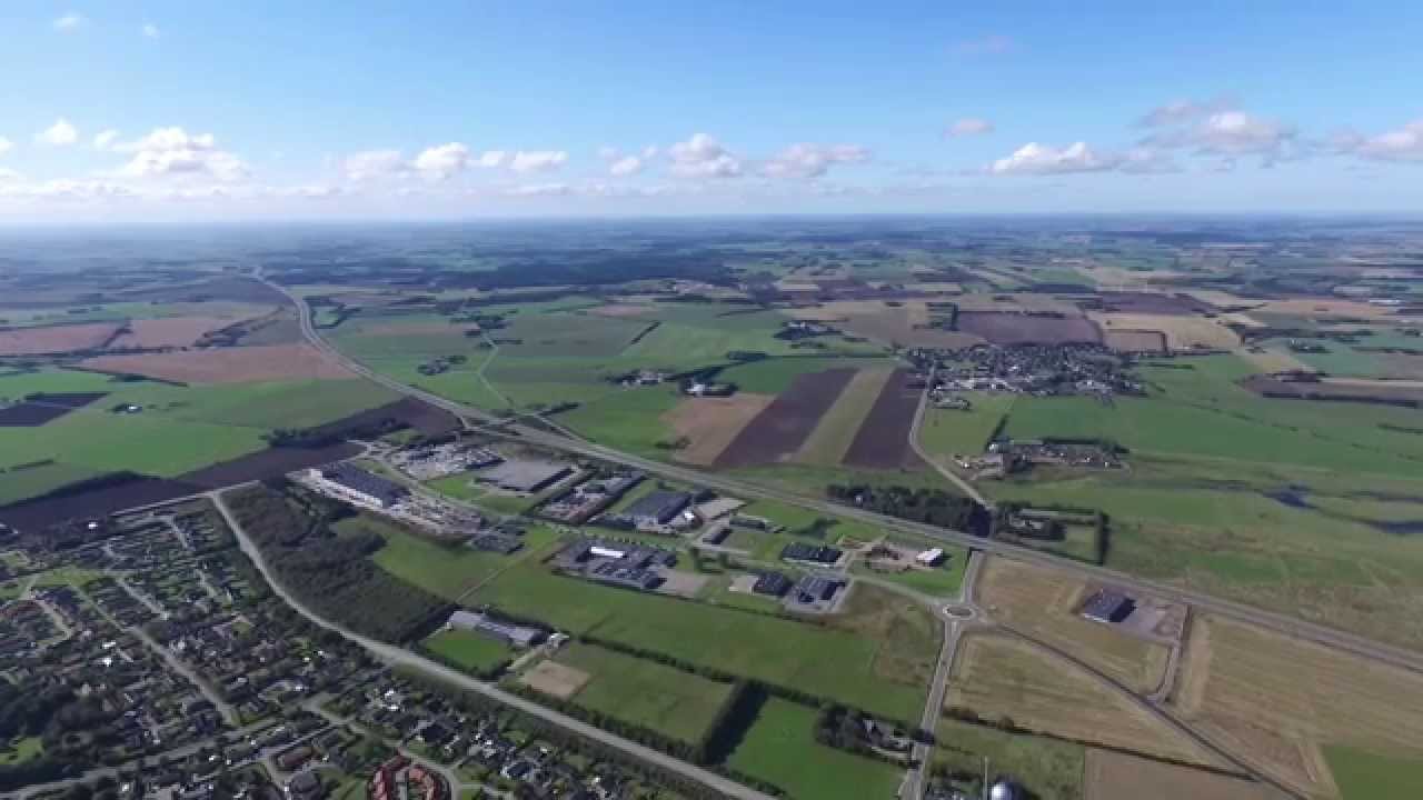 DJI Phantom 500m Støvring, Denmark