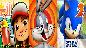 Subway Surfers 2017 Shanghai VS Looney Tunes Dash VS Sonic Dash 2