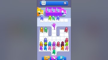 Bus Jam Game Level - 245 Without Boosters | Bus Jam Game | #entertainment #games #gamers #fungame