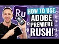 Adobe Rush Tutorial - How to Edit Videos with Premiere Rush!