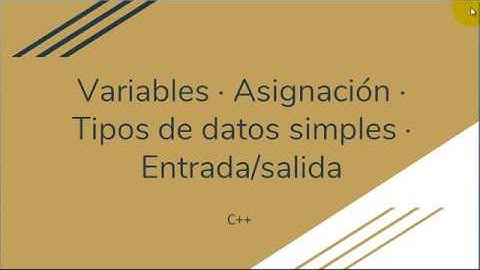 ➡️ C++: variables, tipos de datos, entrada/salida (cout, cin, getline)