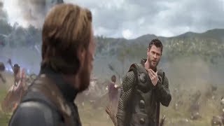 You Copy My Beard Thor Scene In Avengers Infinity War