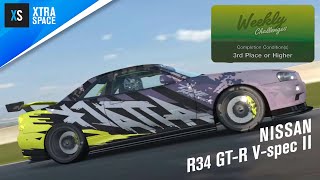 Gran Turismo 7 Weekly Challenges Nissanr34 Gt-R V-Spec Ii