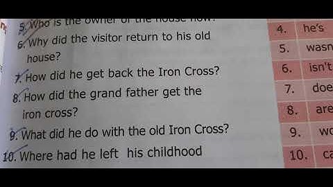 9th std/Unit-2/Prose/ Short Answers/ I Can