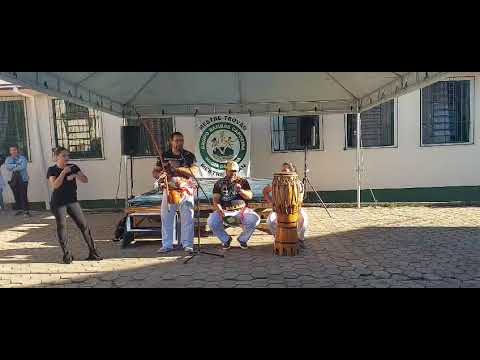 Projeto Cultural ASerra canta Capoeira. E.E.B. Gen. José Pinto Sombra