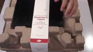 DJI Phantom 2 Vision Quadcopter with Integrated FPV Camera (unboxing)