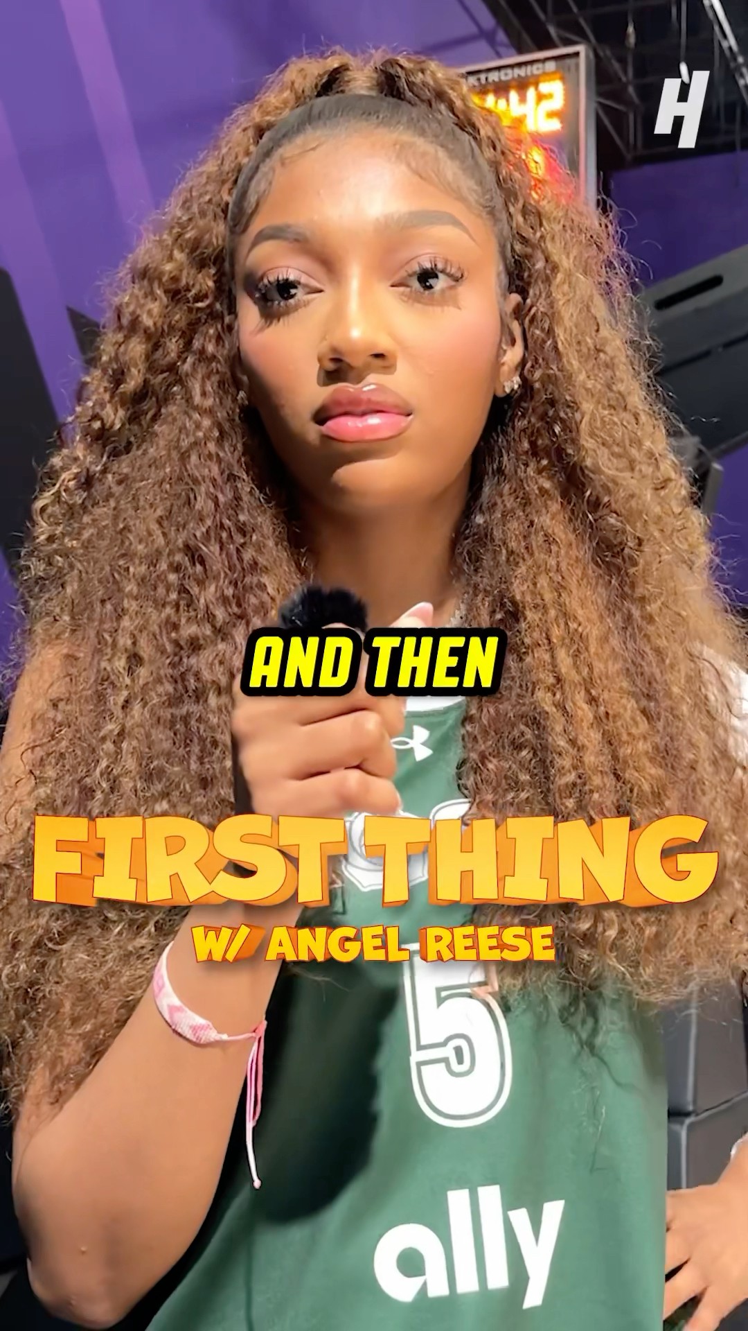 First thing with Angel Reese ??
