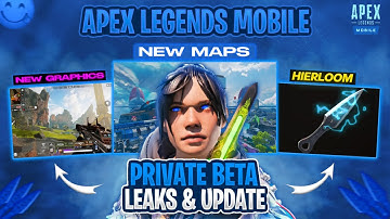 Apex Legends Mobile New Private Beta Update & Leaks || Apex Mobile Private Beta Trailer Leaks