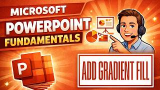 How to Add Gradient Fill in PowerPoint (Beginner Tutorial) | Microsoft PowerPoint Fundamentals