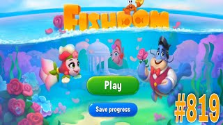 Fishdom - Puzzle Games | RKM Gaming | Aquarium Games | Fish Games | Level - 819