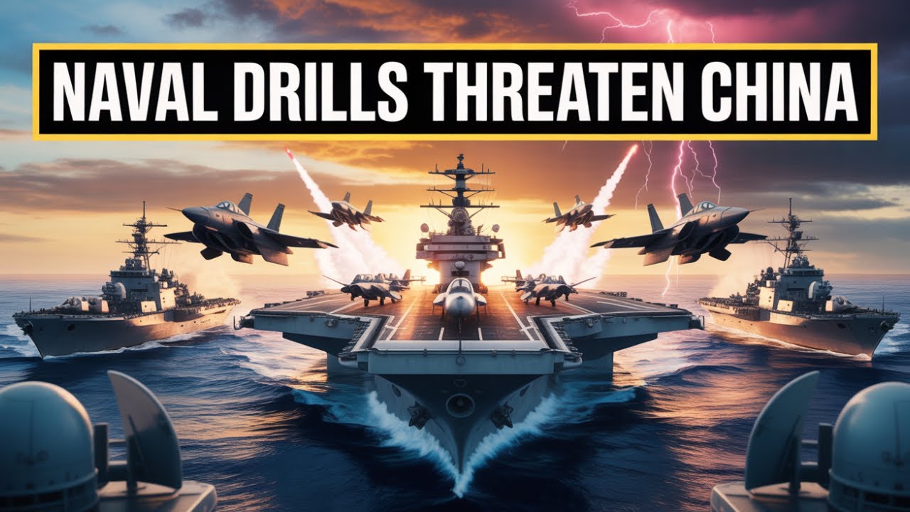 U.S., Japan, and Philippines Unite in Massive Naval Drills Near China