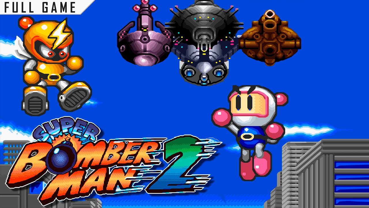 Super Bomberman 2 | Super Nintendo | Full Game [Upscaled to 4K using