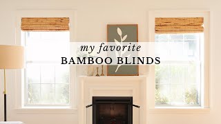 A Review of My 3 Favorite Bamboo Blinds