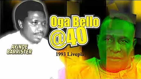 OGA BELLO BAYO SALAMI @40 BY SIKIRU AYINDE BARRISTER, 1993