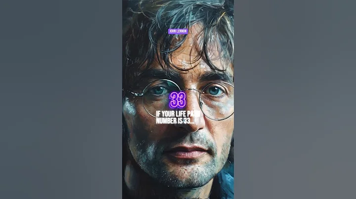 Numerology Life Path 33: The Master Teacher - John Lennon 🪯 (Master Number 33)