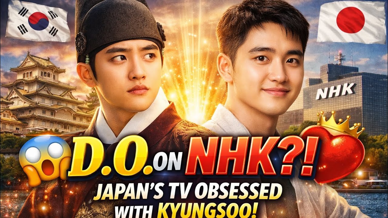 D.O. on NHK?! How Japan's National TV Fell in Love with EXO's Kyungsoo 🇯🇵😱#japan #exo #korean 
