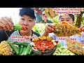 SAMBAL PLECING KANGKUNG .NILA CRISPY + METIK BUAH CEMPEDAK LANGSUNG DIMAKAN DI BAWAH POHONNYA