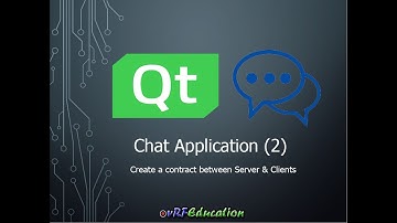Qt Programming - Building a Chat Application with TCP (Part 2)