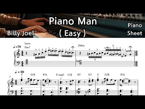 Piano Man (Easy) - Billy Joel