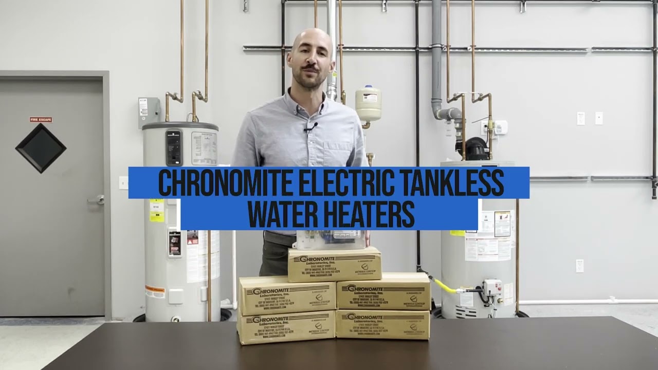 On Tuesdays We Train | Chronomite Electric Tankless Water Heaters - YouTube