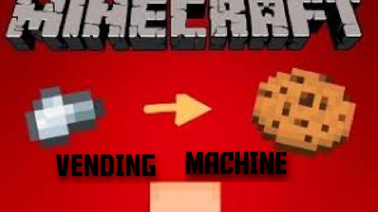 Vending Machine Tutorial MINECRAFT :- vending machine tutorial. - YouTube
