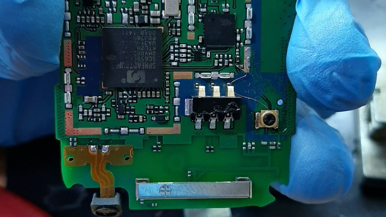 اصلاح عطل الشبكة SAMSUNG  B310E