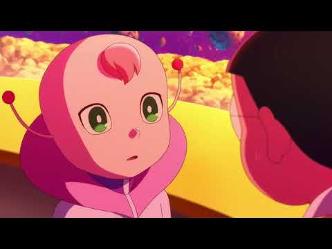 哆啦A梦系列新剧场版《哆啦A梦：大雄的宇宙小战争2021》讲述大雄等人和只有手掌大小的外星人朋友帕比，携手守卫匹里卡星的故事。