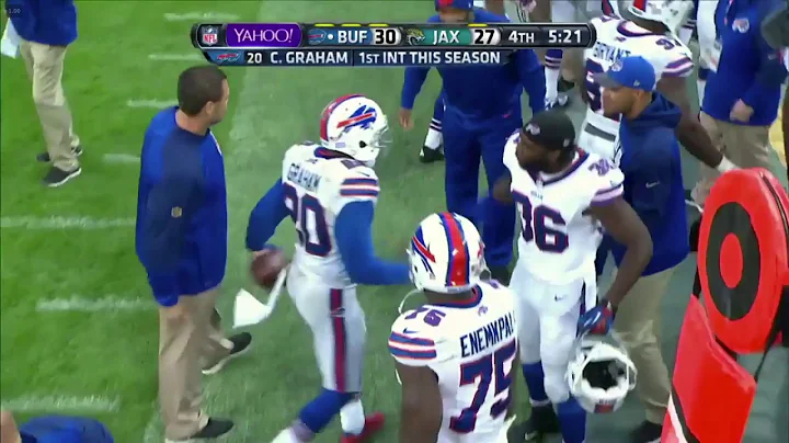 Corey Graham TD - Jaguars vs. Bills, 10/25/15 (Bil...