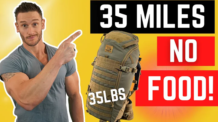 I'm going to walk 35 miles FASTED (35lb Ruck)- No ...