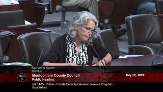 FCC wireless radiation exposure limits are insufficient: Montgomery County, MD citizen testimony