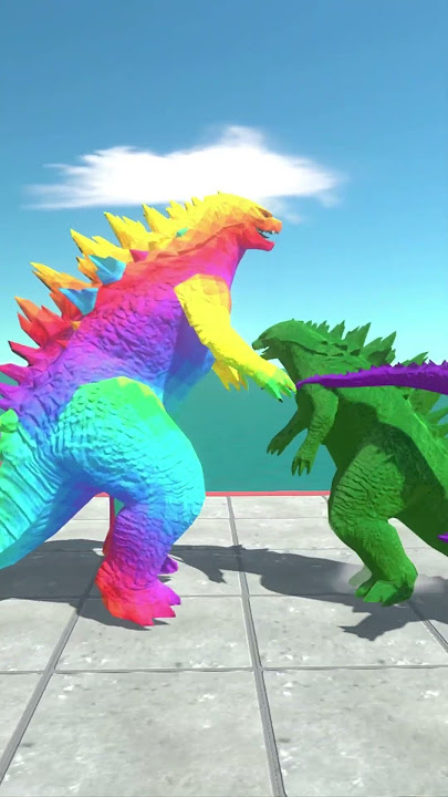 Rainbow Godzilla 🌈🌈🌈