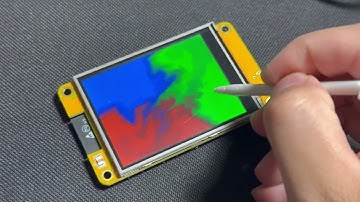 Interactive Fluid Simulation on an ESP32 Cheap Yellow Display (ESP32-fluid-simulation) [2025 Update]